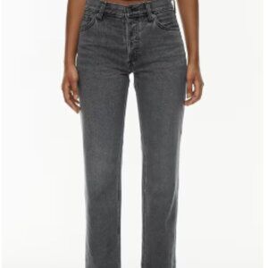 Black Straight Leg Jeans - Aritzia Denim Forum